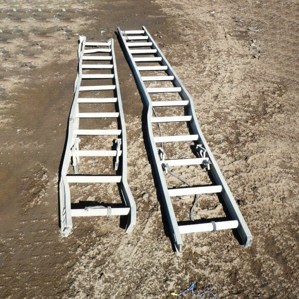 Wrong ladder usage can lead to these kind of damages on your ladders too!